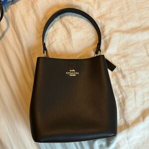 Coach mini bucket bag